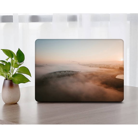 KSK KAISHEK Hard Protective Shell Case Cover Compatible with MacBook Pro 14" 2023/2022/2021 M2 A2779 A2442 M1 + Black Keyboard Cover, Sky Series 1008