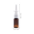 thumbnail image 4 of ColoMX 10pcs botellas de spray nasal botella recargante contenedores de líquidos multiusos, 4 of 7
