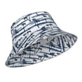 thumbnail image 2 of Kdxio Reflective Bucket Hat - Retro Coconut Tree Print Bucket Hat for Men,Women, 2 of 9