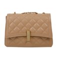 thumbnail image 1 of Sywqhk Bolso De Hombro Cruzado Femenino Con Patrón De Celosía Bolso Informal De Pu (Camello) Sywqhk Para estrenar, 1 of 9