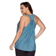 thumbnail image 5 of RBX Active Plus Size Women's Twist Back Soft Relaxed Tank Top Tunic, 5 of 5