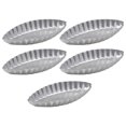 thumbnail image 2 of D-GROEE 10Pcs Boat Shaped Egg Tart Molds For Baking, Cupcake Cake Muffin Mold Aluminum Alloy Pan Baking Tool Non Stick, 2 of 8