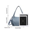 thumbnail image 3 of Bolso Hombro Nylon Gran Capacidad A Prueba Sólida, 3 of 7