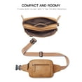 thumbnail image 4 of Fanny Packs for Women Fashion Waist Packs Bag with Adjustable Strap and 4 Zipper Pockets Waterproof Everywhere Crossbody Belt Bag for Workout Running Travelling, 4 of 8