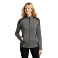 thumbnail image 2 of Port Authority Female High Neck Jacket Gy Smk H/Gy Sm X-Large, 2 of 2