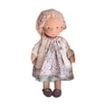 thumbnail image 2 of Muñeca de peluche hecha a mano de 12 pulgadas con forma de pulgar de Navidad de Herrnalise, de Artist Cute Dollvary, para niñas, regalo de cumpleaños y Navidad para niños de 4 años en adelante, 2 of 8
