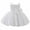 White, variant on Flower Girls Bowknot Tutu Dress for Kids Baby Wedding Bridesmaid Birthday Party Pageant Formal Dresses Toddler First Baptism Christening Gown,1-2 Years