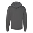 thumbnail image 3 of American Apparel Flex Fleece Unisex Full-Zip Hoodie F497W - Asphalt Size XS, 3 of 5