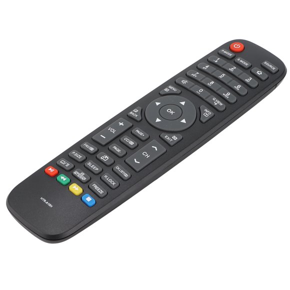 Télécommande de Télévision, Télécommande Résistante à l'Usure Noire pour Remplacement pour TV