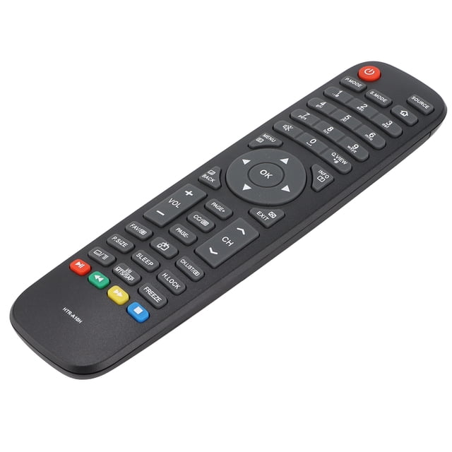 Télécommande de Télévision, Télécommande Résistante à l'Usure Noire pour Remplacement pour TV
