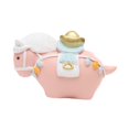 thumbnail image 3 of Figura de caballo Mini figura Decoración Feng Shui Adornos de resina únicos Caballo de resina Rosa, 3 of 9