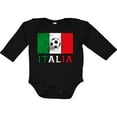 thumbnail image 3 of Inktastic Italian Soccer Boys or Girls Long Sleeve Baby Bodysuit, 3 of 5
