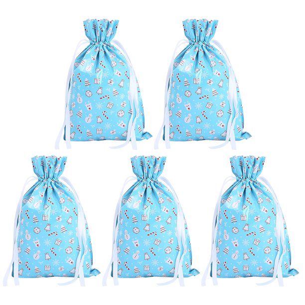 Nueva bolsa de regalo de Navidad Bolsa de regalo con cordón Bolsa de papel de aluminio de Navidad Bolsa de regalo de Navidad Wmkox8yii HFSH694