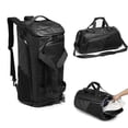 thumbnail image 1 of Men Gym Bag Large Capacity Training Fitness Workout Sports Bag Backpack Dry Wet Yoga Bags Business Travel Bag With Shoes Pouch, 1 of 5