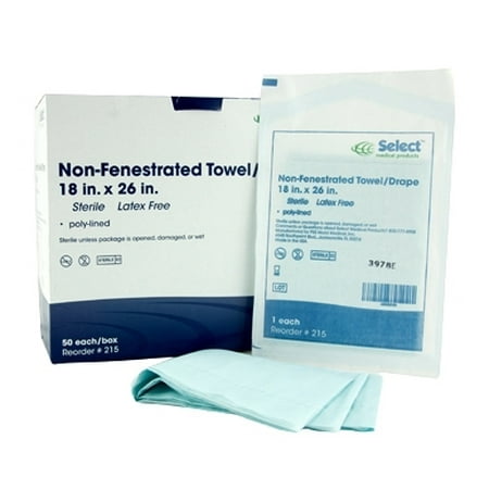 - McKesson Brand Select General Purpose Drape - PS215BX - 50 Each / Box