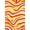 Red, Pattern 1, variant on ODIKA 4x6 Machine Washable Non-Slip Area Rug, Luxurious Sunrise Wave Embellishment High Traffic Rug, Red, 510772