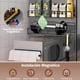 thumbnail image 3 of Especieros para Cocina Magnético, Paquete de 5 Estante Magnético para Refrigerador, Organizador de Especias Cocina, Contiene 1 Toallero de Papel y 6 Ganchos, 3 of 11