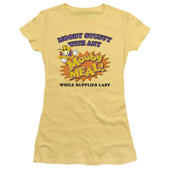 Jay And Silent Bob Mooby Stuffy S/S Junior Women's T-Shirt Sheer Banana
