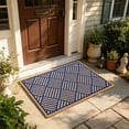 thumbnail image 4 of Coir Door Mat Heavy Duty Non Rubber Backing for Front Door, High Traffic Entrance Rug Traps Dirt, Weather Resistant Outdoor Coco Fiber Doormat, 4 of 6
