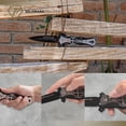 thumbnail image 3 of Navaja Cuchillo Tactica Automatica Acero Inoxidable Camping, 3 of 7