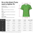 thumbnail image 4 of Naloa St Patrick's Day Men's T-Shirt Sport T-shirt Men's Basic Tee Casual Men's Shirt, Round Neck, Short Sleeves - Large, 4 of 5