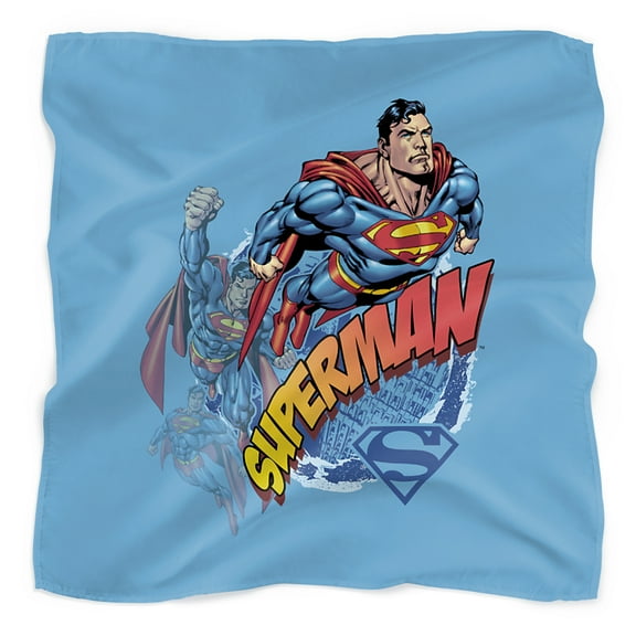 Superman Up Up and Away Bandana (21 in x 21 in)