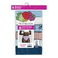 thumbnail image 3 of Fruit of the Loom Women's Cotton Hi-Cut Brief Underwear, 6-Pack, 3 of 9