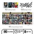 thumbnail image 2 of Juego de Bingo AQUARIUS DC Comics Familia Batman para Niños 8+, 2 of 7