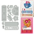 thumbnail image 1 of Troqueles de Metal TOLOVIS 11x14 cm Plantilla para Scrapbooking, 1 of 7