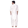 thumbnail image 4 of Mens Handmade Desginer Silk Blend Indian Bollywood Ethnic Wear Pathani Suit Set, 4 of 4