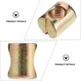 thumbnail image 4 of 55 Pcs Écrous en Forme de Croix pour Meubles Lits Chaises de Berceau, 4 of 8
