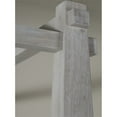 thumbnail image 3 of Panama Jack Boca Grande Modern Wood King Upholstered Canopy Bed in Oak, 3 of 4