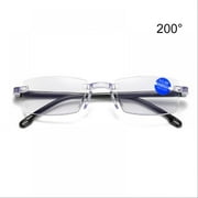 Reading Glasses Blue Light Blocking Readers for Men and Women Unisex Eyewear Far Near Dual-Use Lightweight Magnifying Anti Glare UV Digital Reduce Eyestrain Fashion Eyeglasses