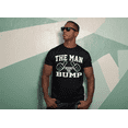 thumbnail image 5 of tees geek The Man Behind The Bump Men's Shirt Funny T-Shirt Humor Novelty Graphic Tees for Men (Small) - Black, 5 of 5