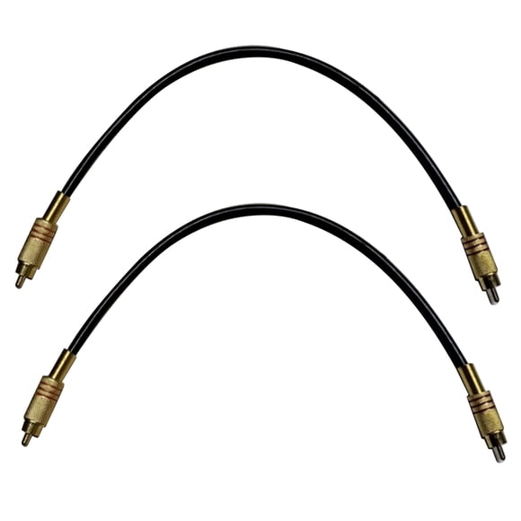 Gold-Plated RCA to RCA Cable Corrosion-Resistant Connectors, 10000+ Bend Lifespan for Home Entertainment Systems