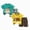 sets11-Yellow & Green, variant on UAYOTSE Toddler Baby Boy Summer Clothes Set 6 12 18 24 Months 2T 3T 4T Tractor Letter Print Short Sleeve T-Shirt Elastic Waist Solid Shorts Outfit Sets,Sizes 3-9 Months