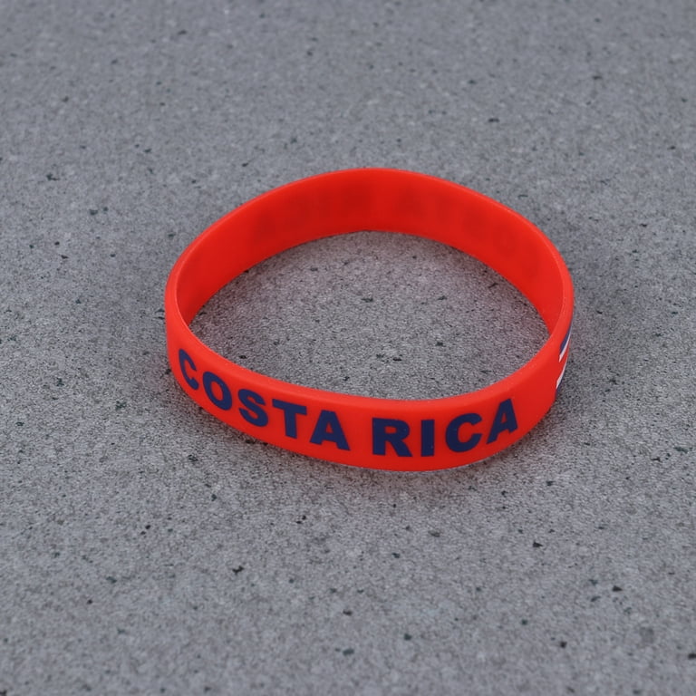 Bracelet Flag Bracelets Silicone Wristbands Rubber Country Team