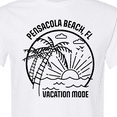 thumbnail image 4 of Inktastic Summer Vacation Mode Pensacola Beach Florida T-Shirt, 4 of 5