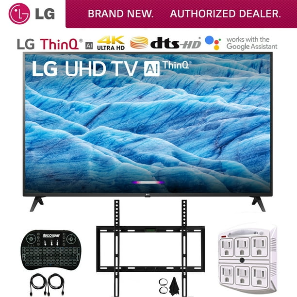 Lg 55um7300pua 55 4k Hdr Smart Led Ips Tv W Ai Thinq 2019 Flat Wall