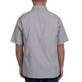 thumbnail image 2 of Habit Men's UPF40+ Crayfish Creek Short Sleeve River Shirt (Alloy, XXL), 2 of 3