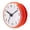 orange, variant on Elodie Bathroom Shower Clock Decor Water Resistant for Pool Supplies Household Desk orange