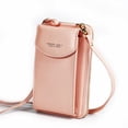 thumbnail image 1 of Women Small Cross-Body Cell Phone Handbag Case Shoulder Bag Pouch Purse Wallet Pu Leather New, 1 of 2