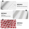 thumbnail image 7 of Kdxio Snowflakes Hand Towel with Loop Hanging Towel Absorbent Tie Towels for Kitchen Tea Bar Bathroom Decor, 7 of 7