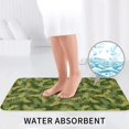 thumbnail image 6 of Bathroom Rugs Sets 3 Piece - Elk moose armygreen Camouflage Absorbent Non Slip Bath Mats, U-Shape Toilet Lid Cover, Contour Mat, Soft Washable Shower Mats Bath Rug Mat for Bathroom Tub Toilet, 6 of 7