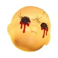 thumbnail image 2 of Luces Decorativas de Halloween para Exteriores, Guirnalda de Luces Led con Forma de Cara de Muñeca (20 Led), Funciona con Pilas, Ideales para Fiestas de Halloween En Exteriores: Casa, Jardín, Patio., 2 of 6