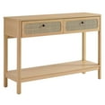 thumbnail image 1 of Chaucer Table Console d'Entrée en Bois, Chêne, 1 of 11