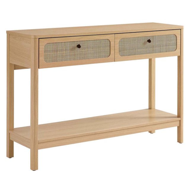 Chaucer Table Console d'Entrée en Bois, Chêne