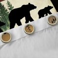 thumbnail image 4 of Manfei Farmhouse Bear Black Out Curtains, Woodland Animal Curtains Pack of 2 (42x63 Each), Teens Boys Girls Kids Bedroom Curtains, Curtains and Drapes Bedroom Decor, 4 of 6