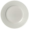thumbnail image 6 of Tabletops Gallery 12 Piece Dubai Embossed Porcelain White Dinnerware Set of Plates Bowls Dishes - Service for 4, 6 of 7