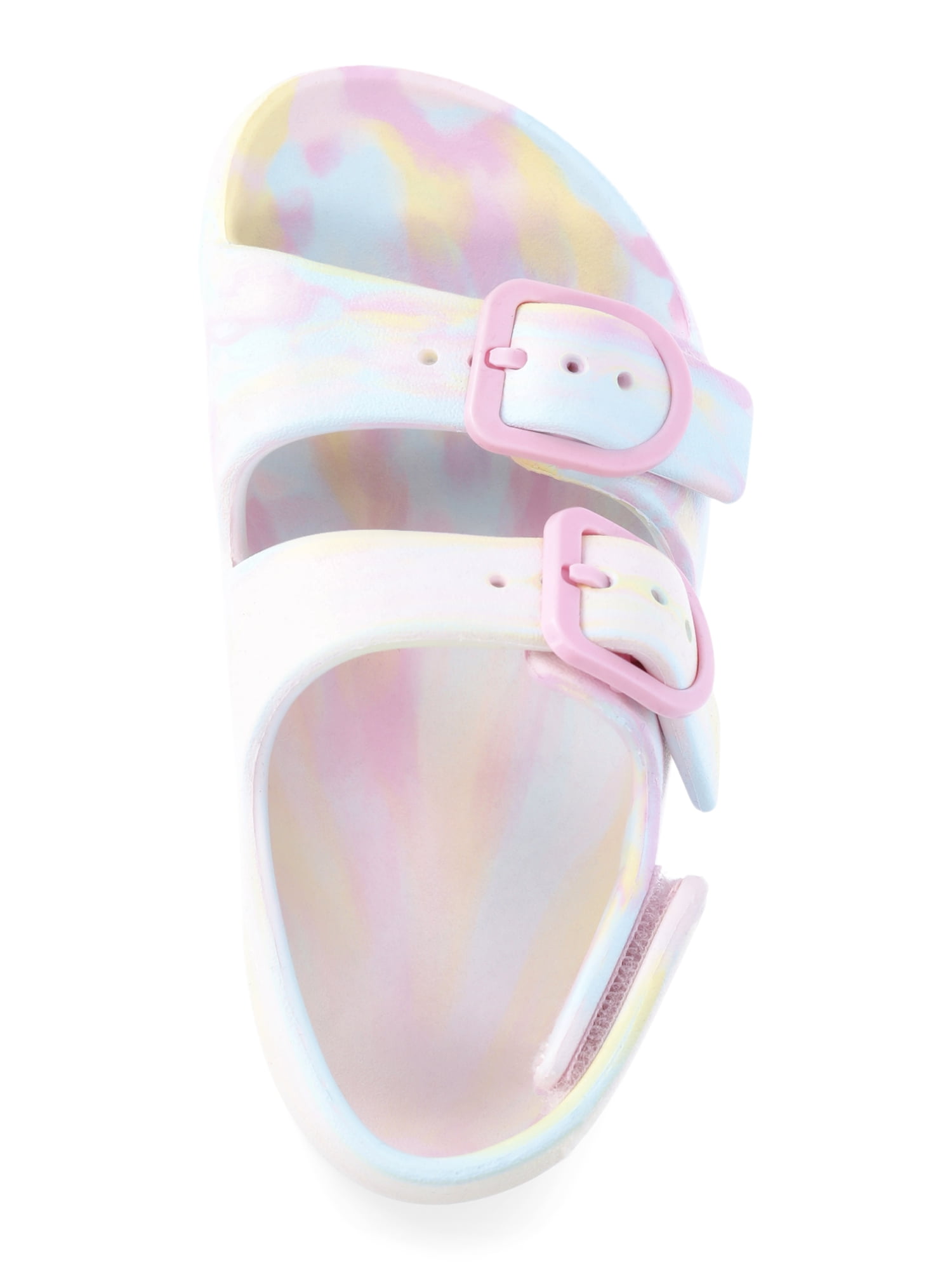 Wonder Nation Toddler Kids EVA Double Buckle Sandals